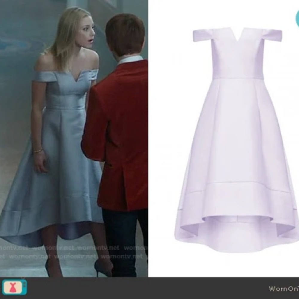 Forever New Willow Bardot Hi-Low Prom Dress ASO Betty Cooper in Riverdale